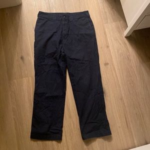 Patagonia Men's Organic Cotton Navy Blue Pants